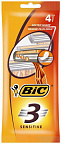 СТАНОК BIC 3 ОДНОРАЗ Д/ЧУВСТВ КОЖИ 4ШТ(20) СТАНОК BIC 3 ОДНОРАЗ Д/ЧУВСТВ КОЖИ 4ШТ(20)