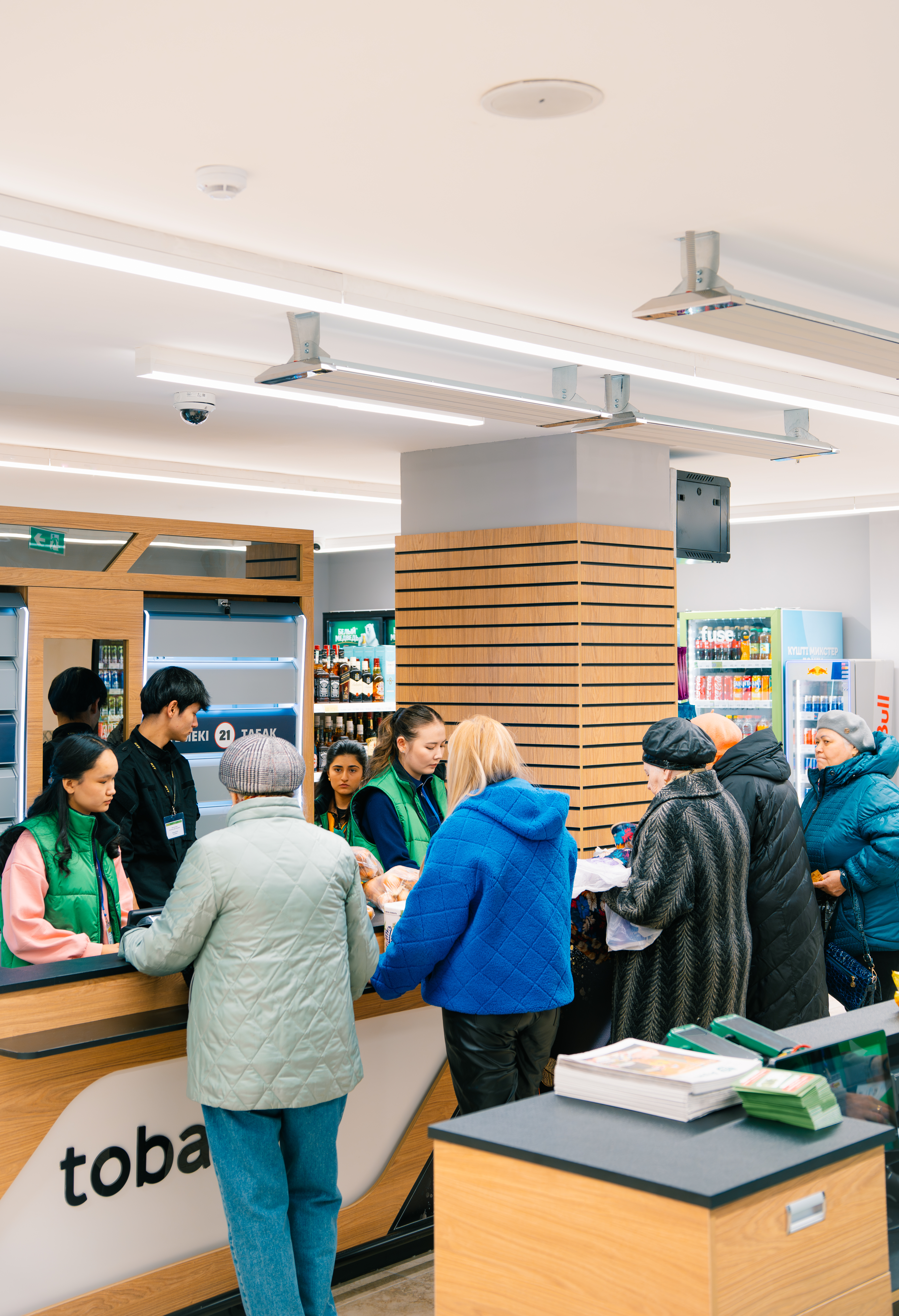 Открытие нового супермаркета Аян