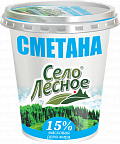 СМЕТАНА СЕЛО ЛЕСНОЕ 360Г 15%(12) СМЕТАНА СЕЛО ЛЕСНОЕ 360Г 15%(12)