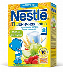 КАША NESTLE МОЛ 220Г ПШЕНИЧНАЯ С КУСОЧ ЯБЛОКА/ЗЕМЛЯНИКИ(9) КАША NESTLE МОЛ 220Г ПШЕНИЧНАЯ С КУСОЧ ЯБЛОКА/ЗЕМЛЯНИКИ(9)