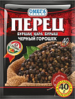 ПЕРЕЦ ОМЕГА 40Г ЧЕРНЫЙ ГОРОШЕК(60) ПЕРЕЦ ОМЕГА 40Г ЧЕРНЫЙ ГОРОШЕК(60)