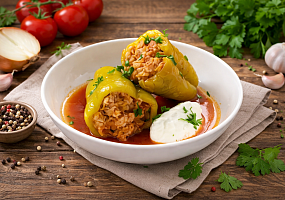 Классические фаршированные перцы