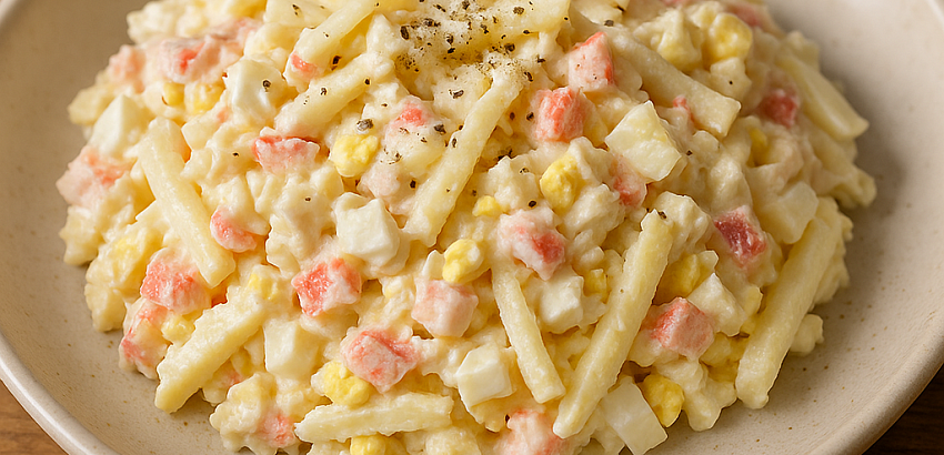 Салат с крабами