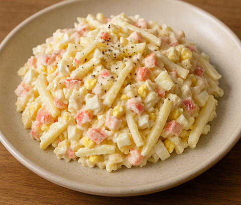 Салат с крабами