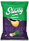 ЧИПСЫ SLANG 70Г ЗЕЛЕНЫЙ ЛУК(15) ЧИПСЫ SLANG 70Г ЗЕЛЕНЫЙ ЛУК(15)